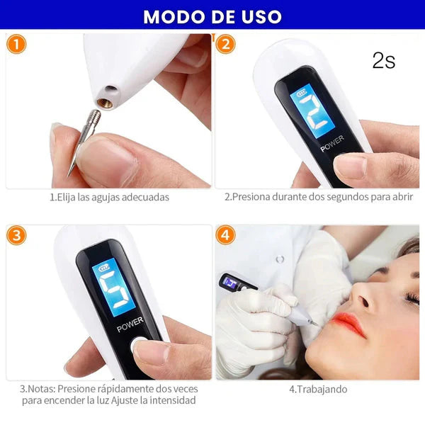 Plasma Pen - Despingmentador de Lunares, Manchas y Removedor de Verrugas🤩